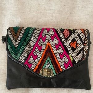 Moroccan Leather Crossbody Bag